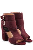 Laurence Dacade Laurence Dacade Suede Sandals - Purple