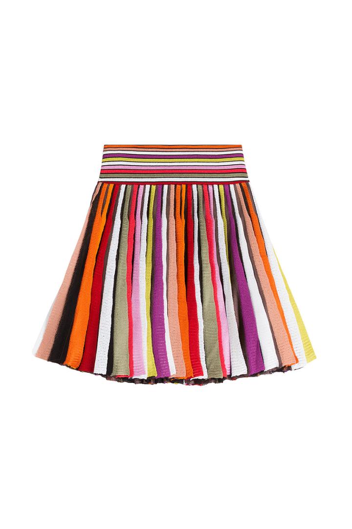 Missoni Missoni Striped Knit Skirt - Multicolor