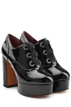 Marc Jacobs Marc Jacobs Patent Leather Platform Pumps - Black