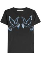 Mary Katrantzou Mary Katrantzou Embroidered T-shirt With Silk