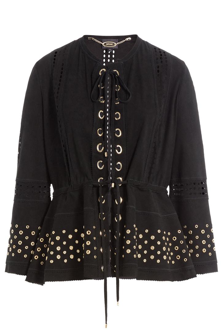 Just Cavalli Just Cavalli Suede Jacket - None