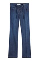 Frame Denim Frame Denim Le Crop Mini Boot Lace-up Jeans