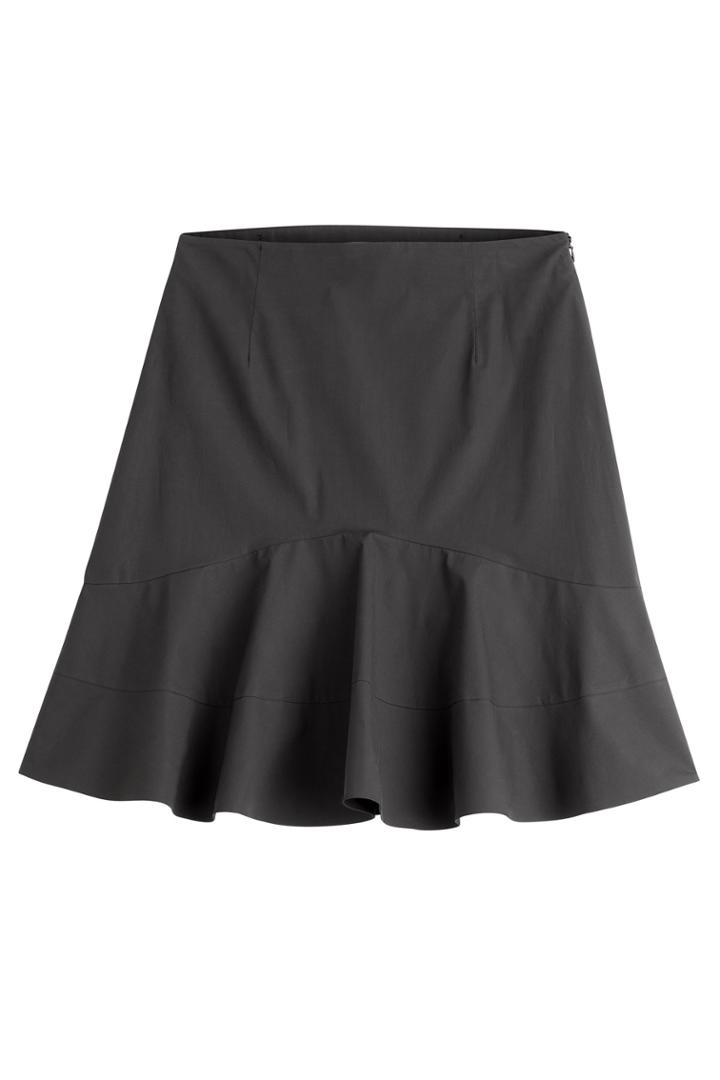 Etro Etro Flared Cotton Skirt - Black