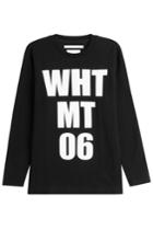 White Mountaineering White Mountaineering Printed Cotton Sweatshirt