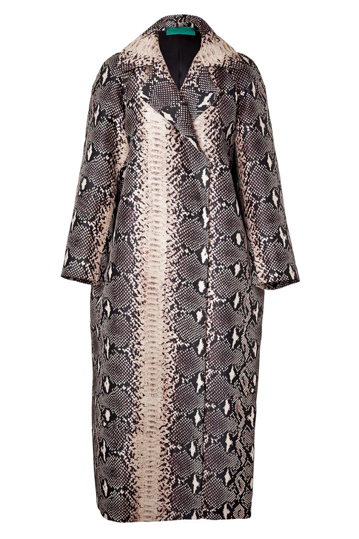 Emilia Wickstead Emilia Wickstead Silk Q Trench - Animal Prints