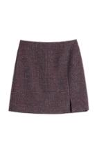Carven Tweed Mini Skirt With Wool