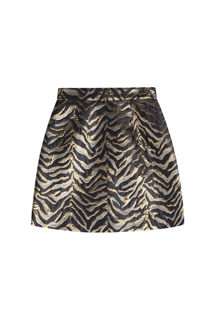 Roberto Cavalli Roberto Cavalli Jacquard Mini Skirt - Multicolor
