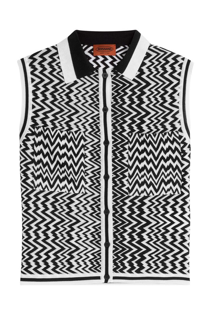 Missoni Missoni Zigzag Knit Top - Multicolor