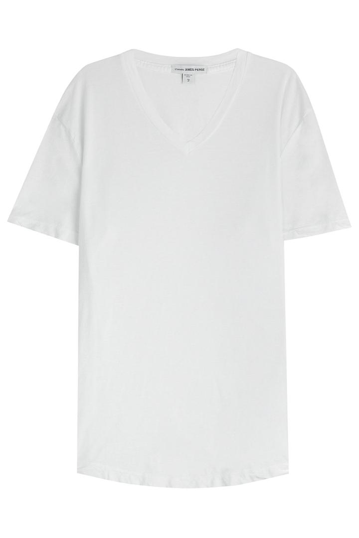 James Perse James Perse Cotton T-shirt - White