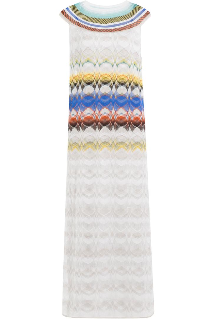 Missoni Missoni Graphic Chevron Knit Dress - Multicolor