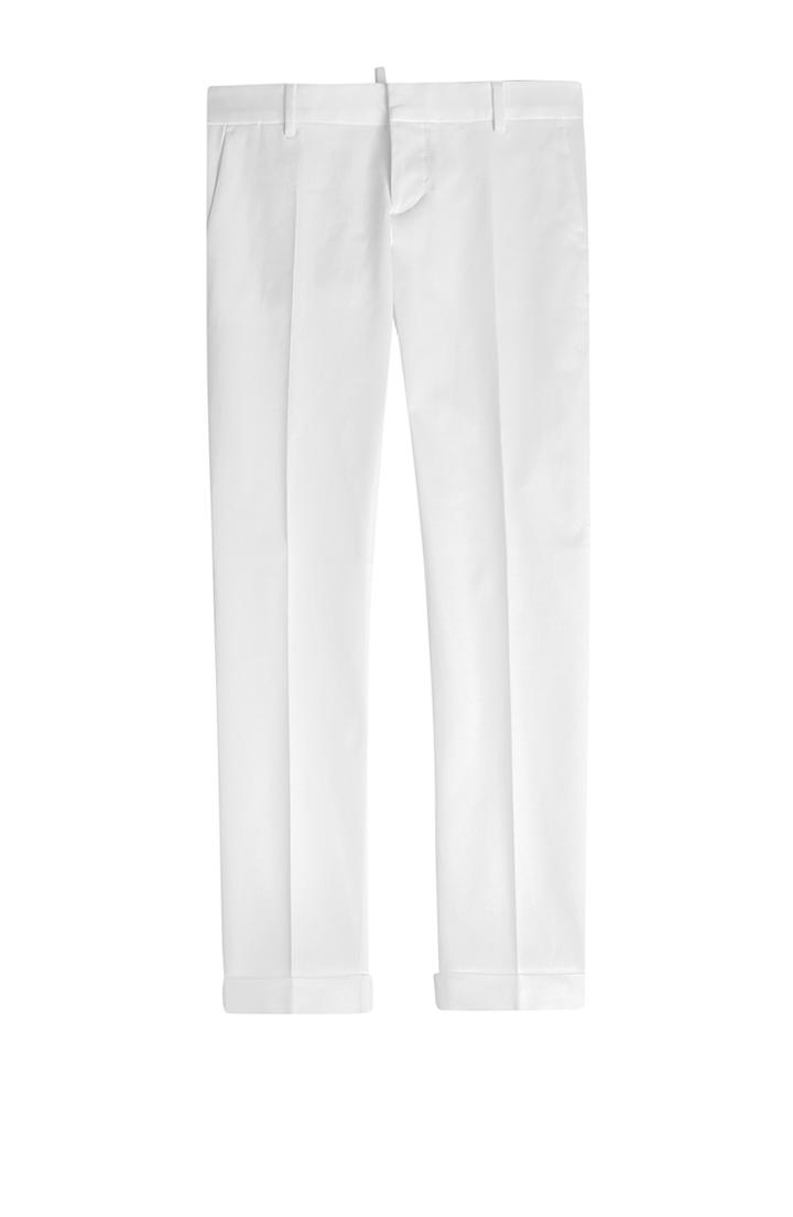Dsquared2 Stretch Cotton Cropped Pants