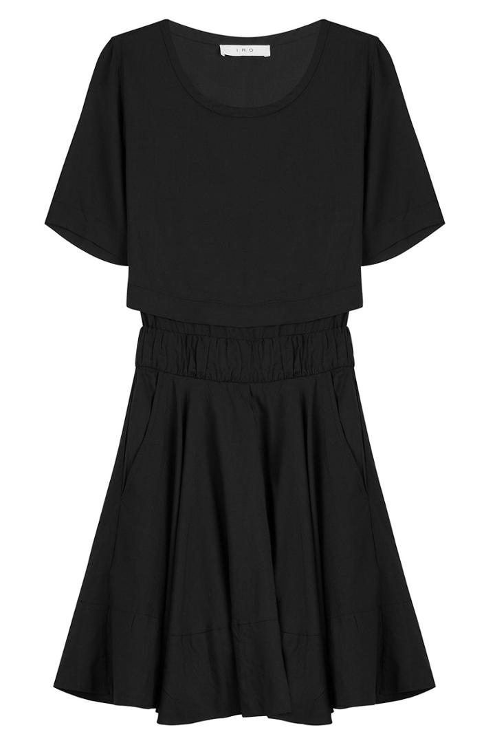 Iro Iro Layered Dress - Black