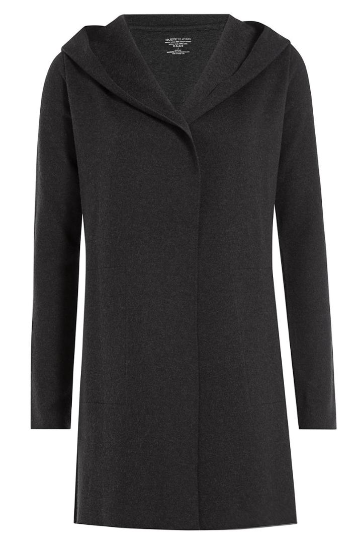 Majestic Majestic Cardigan With Hood - Multicolored