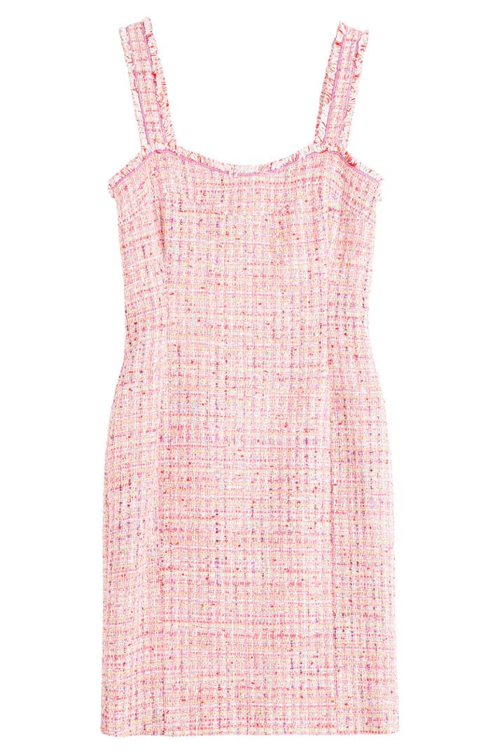 Boutique Moschino Boutique Moschino Woven Boucle Sheath Dress