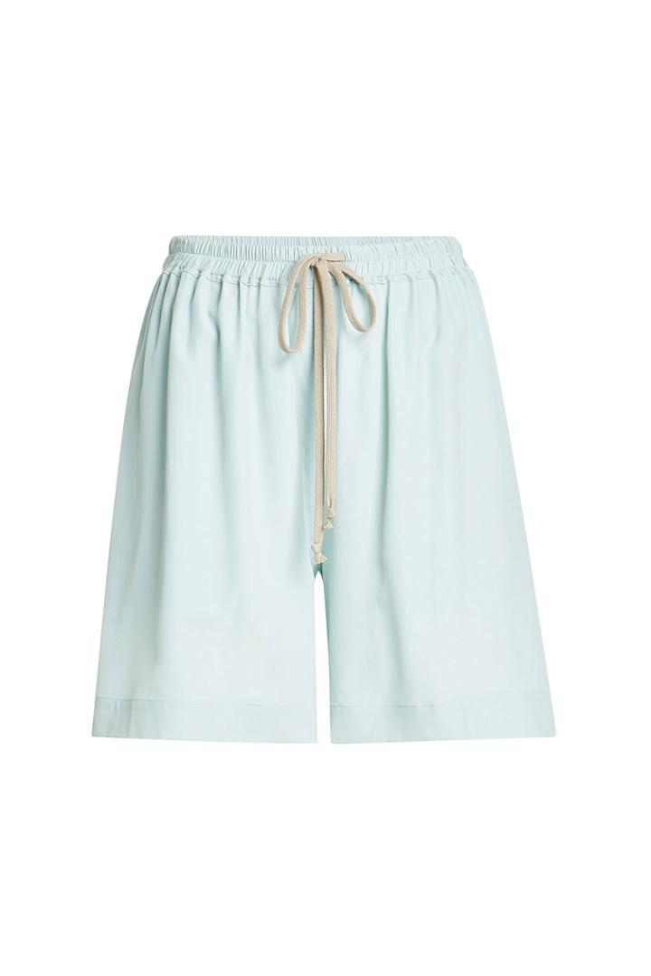 Rick Owens Rick Owens Shorts With Silk - Blue