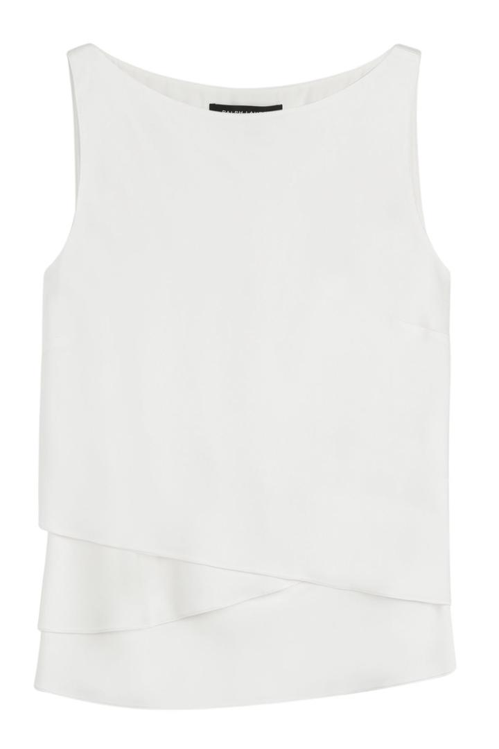 Ralph Lauren Black Label Ralph Lauren Black Label Layered Top With Silk