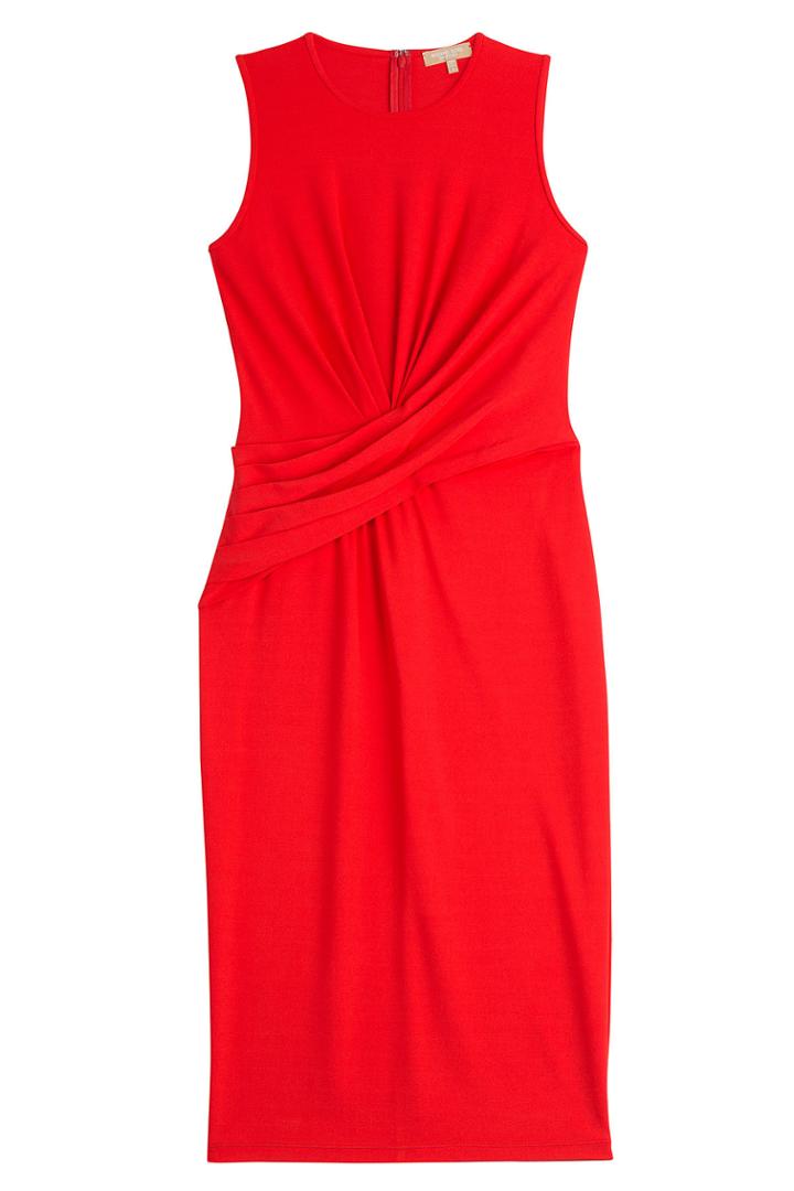 Michael Kors Michael Kors Crepe Jersey Dress - Red