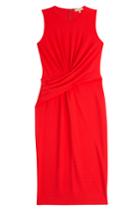 Michael Kors Michael Kors Crepe Jersey Dress - Red