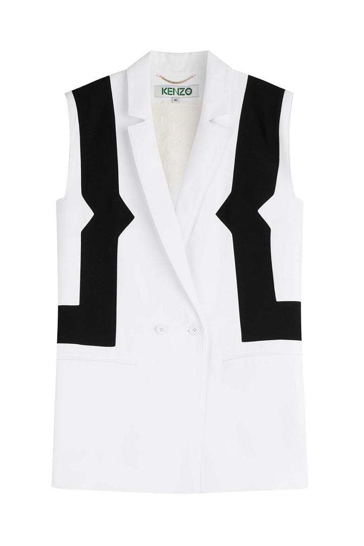 Kenzo Kenzo Two-tone Blazer Vest