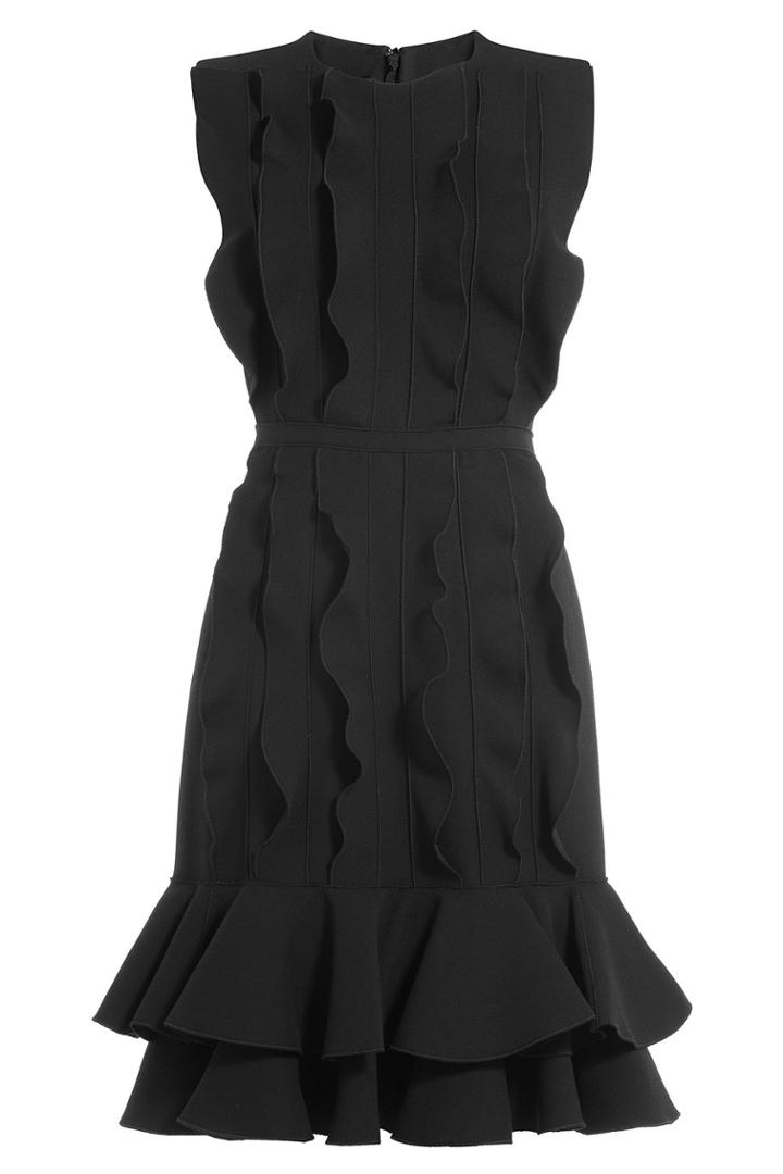 Giambattista Valli Giambattista Valli Dress With Ruffles - Black