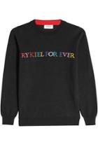 Sonia Rykiel Sonia Rykiel Knitted Pullover With Cotton