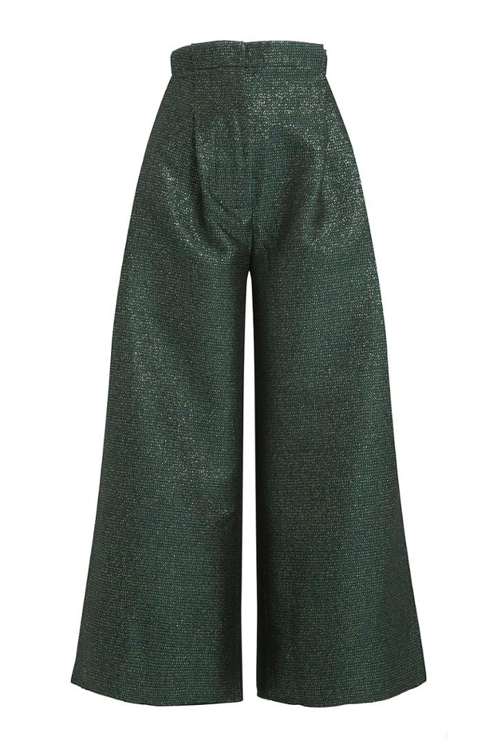 Natasha Zinko Natasha Zinko Cropped Wide Leg Pants