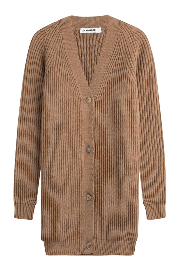 Jil Sander Jil Sander Cashmere-fleece Wool Cardigan