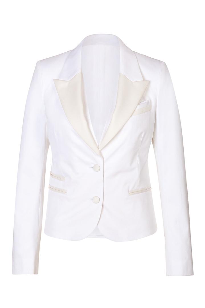 Neil Barrett Neil Barrett Stretch Cotton Cropped Blazer-vest
