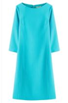 Michael Kors Michael Kors Wool Sheath Dress - Blue