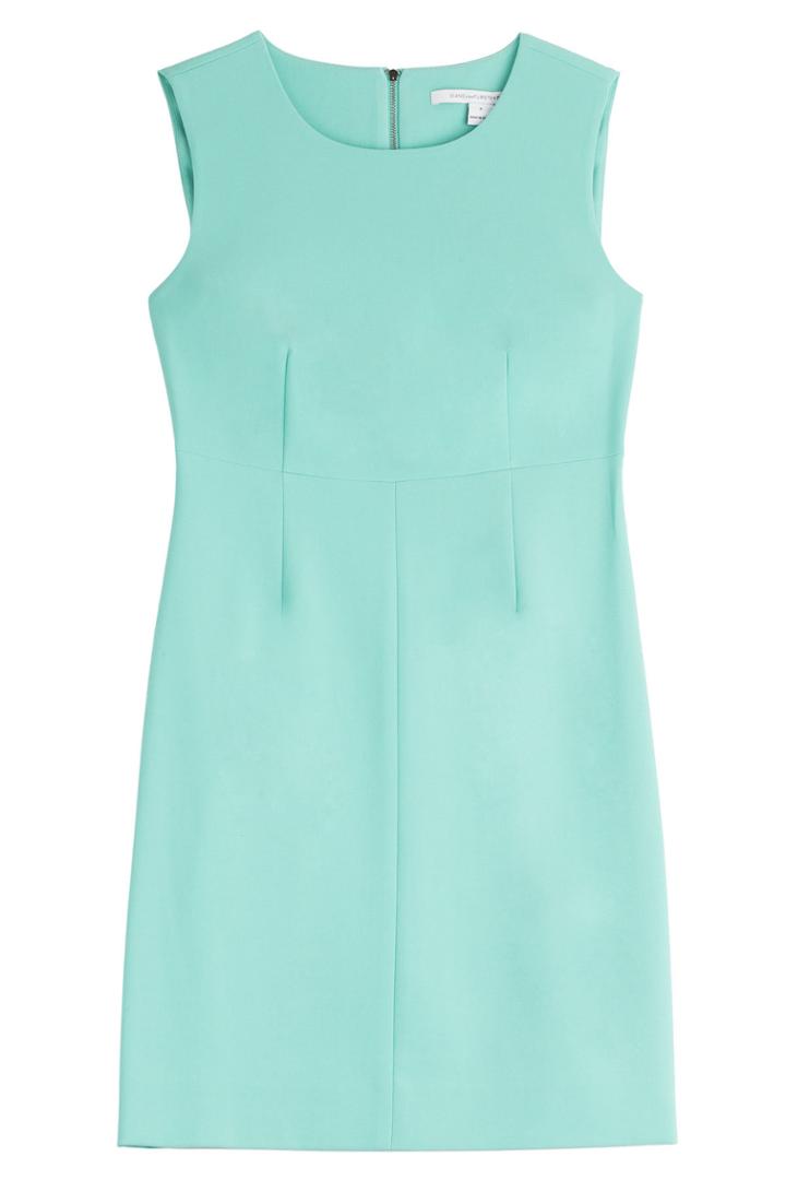 Diane Von Furstenberg Diane Von Furstenberg Stretch Cotton Sheath - None