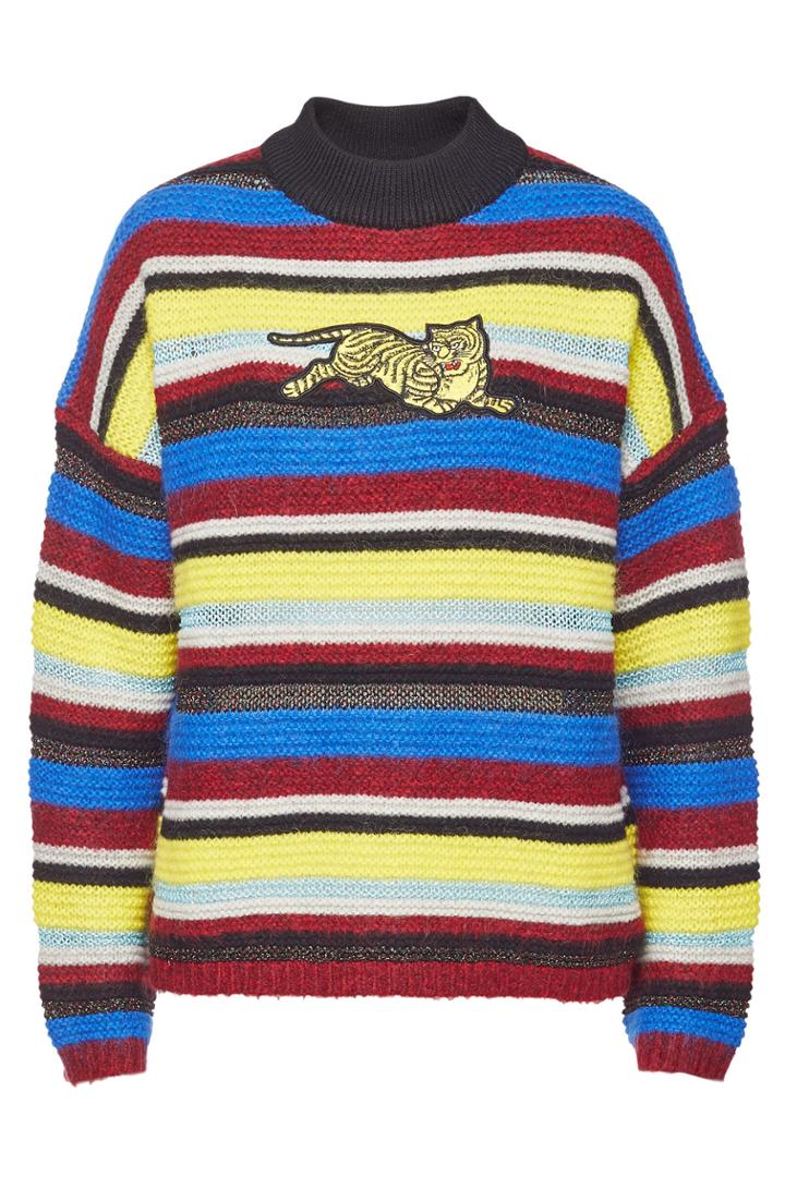 Kenzo Kenzo Striped Pullover With Wool And Mohair