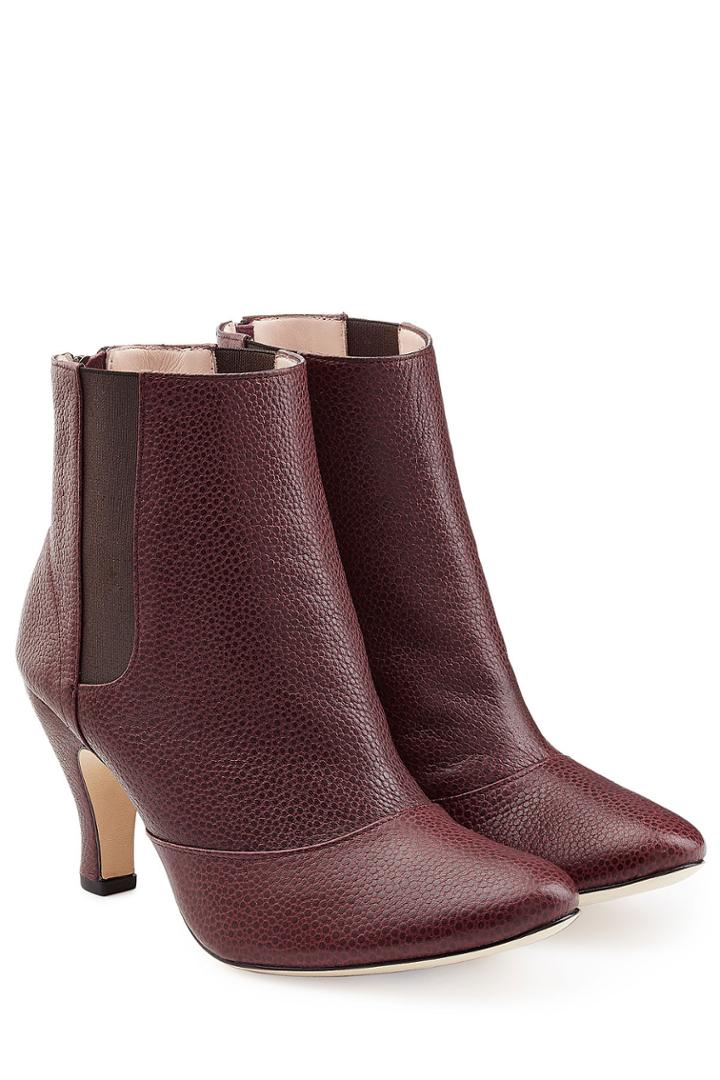 Repetto Repetto Leather Ankle Boots - Red