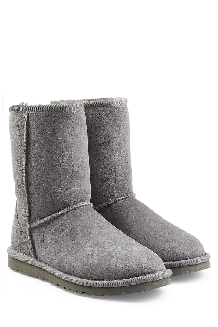 Ugg Australia Ugg Australia Classic Short Suede Boots - Grey