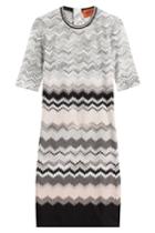 Missoni Missoni Crochet Knit Silk Dress - Multicolor