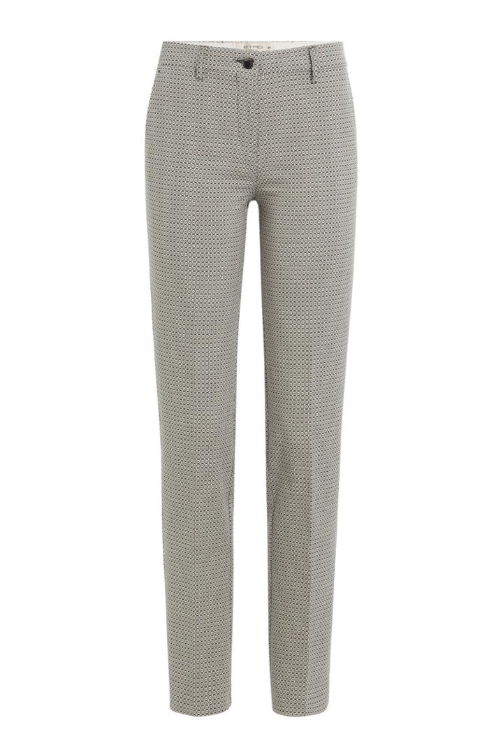 Etro Etro Printed Pants With Cotton - Beige