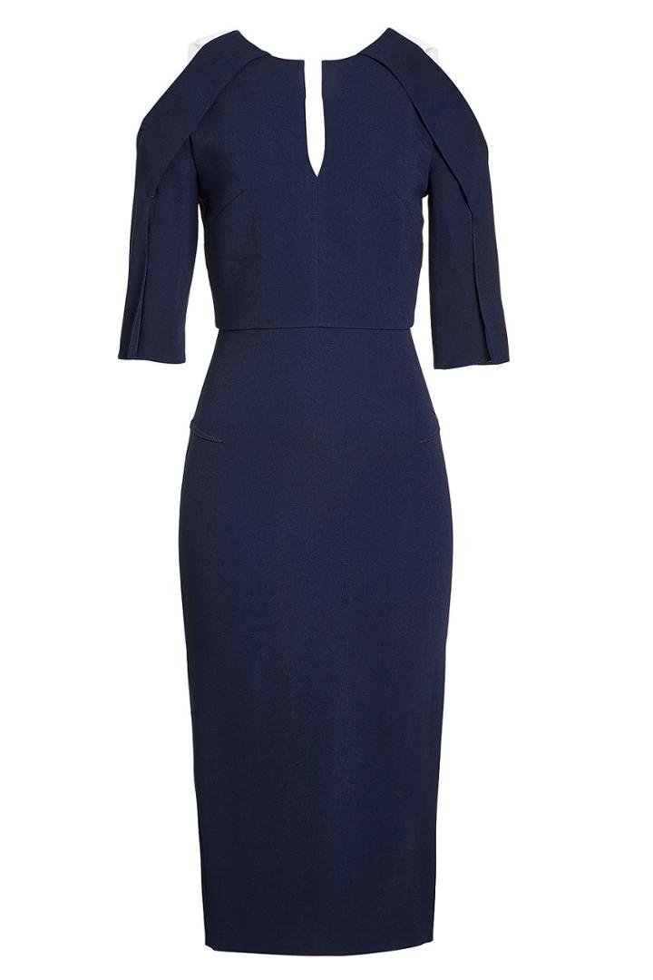Roland Mouret Roland Mouret Dress With Cut-out Shoulders