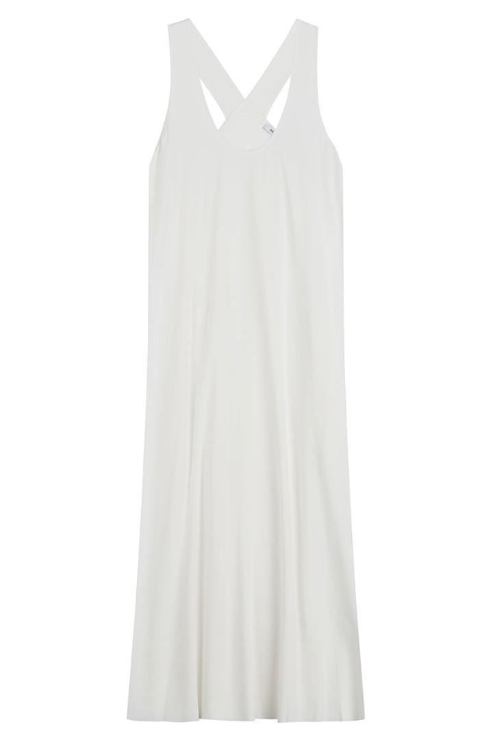Helmut Lang Helmut Lang Viscose-blend Dress - White