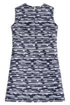 Jil Sander Navy Jil Sander Navy Printed Shift Dress - Blue