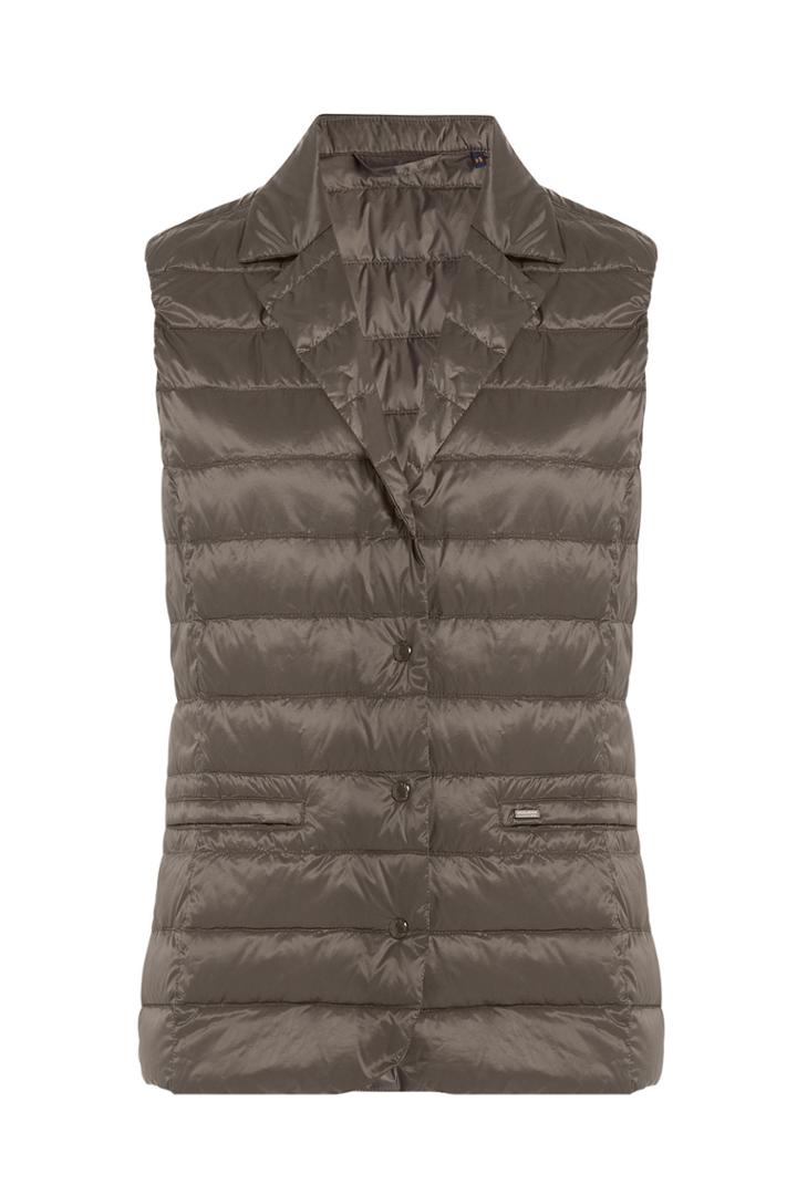 Woolrich Woolrich Aurora Quilted Down Vest - Brown