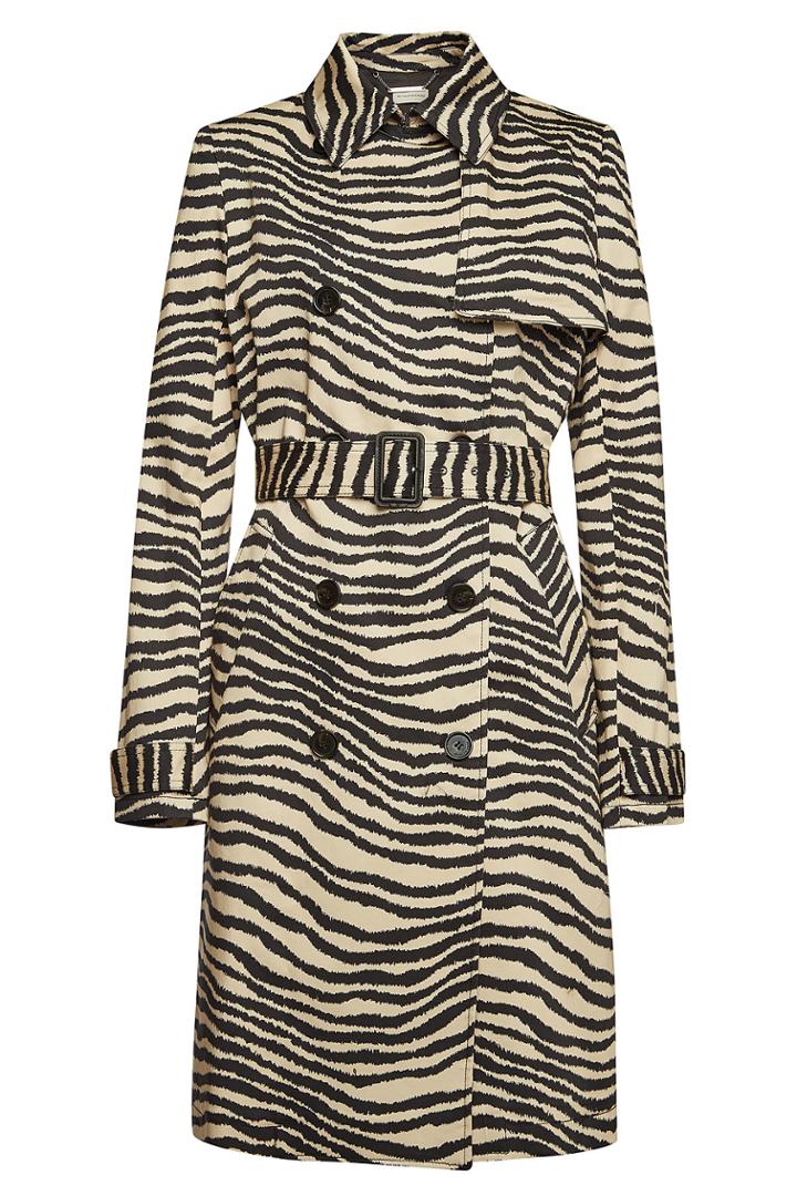 By Malene Birger By Malene Birger Rainie Printed Cotton Trench Coat