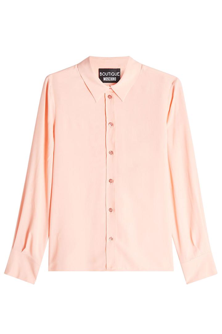 Boutique Moschino Boutique Moschino Blouse With Silk - Rose