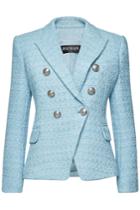 Balmain Balmain Tweed Jacket With Embossed Buttons