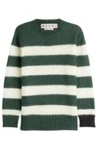 Marni Marni Striped Pullover With Mohair - Stripes