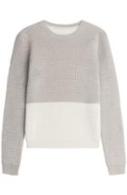 Maison Margiela Wool-alpaca Two Tone Pullover