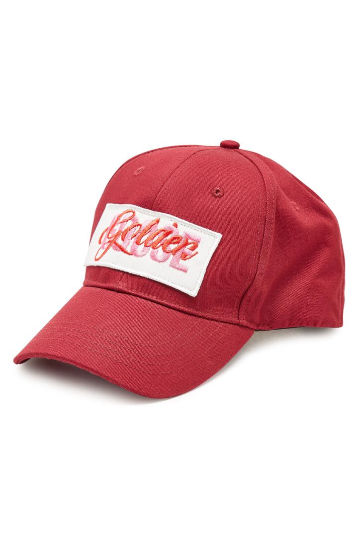 Golden Goose Deluxe Brand Golden Goose Deluxe Brand Holly Embroidered Cotton Baseball Cap