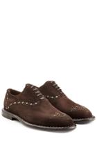 Dolce & Gabbana Dolce & Gabbana Embellished Suede Lace-ups