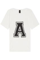Alexandre Vauthier Alexandre Vauthier Printed T-shirt With Silk - Black