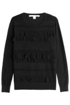 Diane Von Furstenberg Diane Von Furstenberg Knit Pullover With Ruffles
