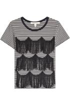 Marc Jacobs Marc Jacobs Striped Fringe Tee