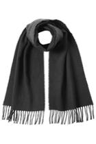 Polo Ralph Lauren Polo Ralph Lauren Scarf With Virgin Wool And Cotton - Black